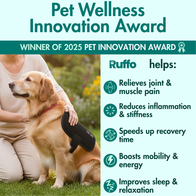 RED LIGHT THERAPY DOG RUFFO